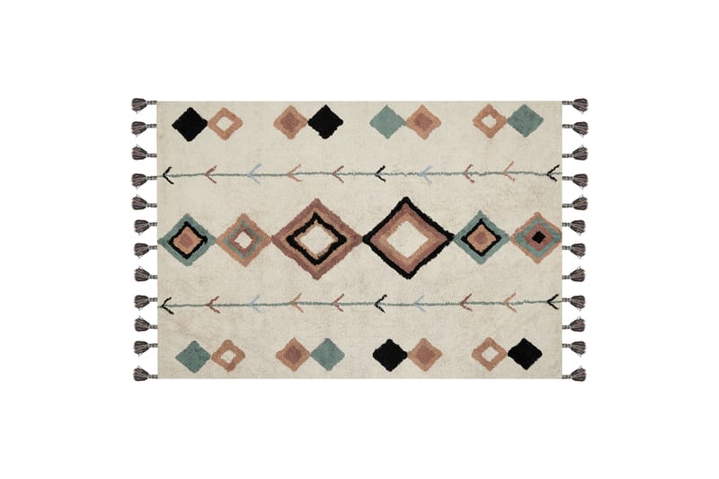 Eskisehir Bomullsmatta 140x200 cm, Beige