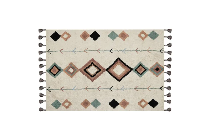 Eskisehir Bomullsmatta 140x200 cm, Beige