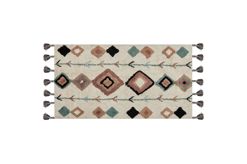 Eskisehir Bomullsmatta 80x150 cm, Beige