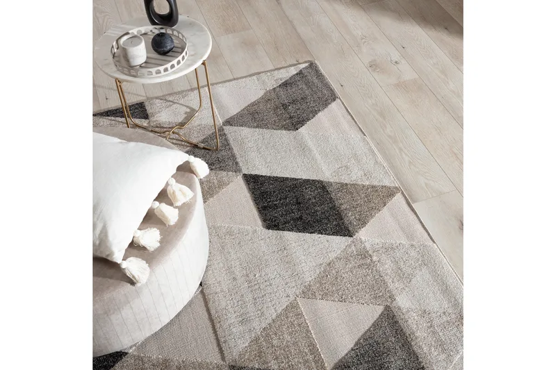 Eustache Ryamatta Rektangulär 220x160 cm - Beige - Textil & mattor - Mattor - Modern matta - Ryamatta & luggmatta