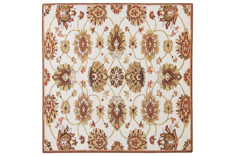 Ezine Ryamatta 200x200 cm - Beige - Textil & mattor - Mattor - Modern matta - Ullmatta