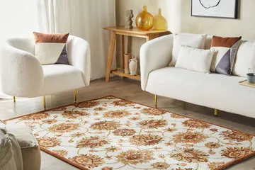 Ezine Ullmatta 140x200 cm - Beige - Textil & mattor - Mattor - Modern matta - Ullmatta