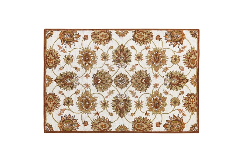 Ezine Ullmatta 140x200 cm - Beige - Textil & mattor - Mattor - Modern matta - Ullmatta