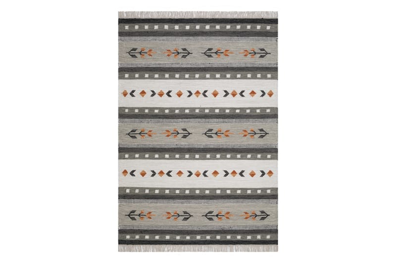 Fagersta Ullmatta 160x230 cm Rektangulär - Grå - Textil & mattor - Mattor - Modern matta - Ullmatta
