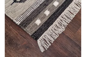 Fagersta Ullmatta 200x300 cm Rektangulär - Grå - Textil & mattor - Mattor - Modern matta - Ullmatta