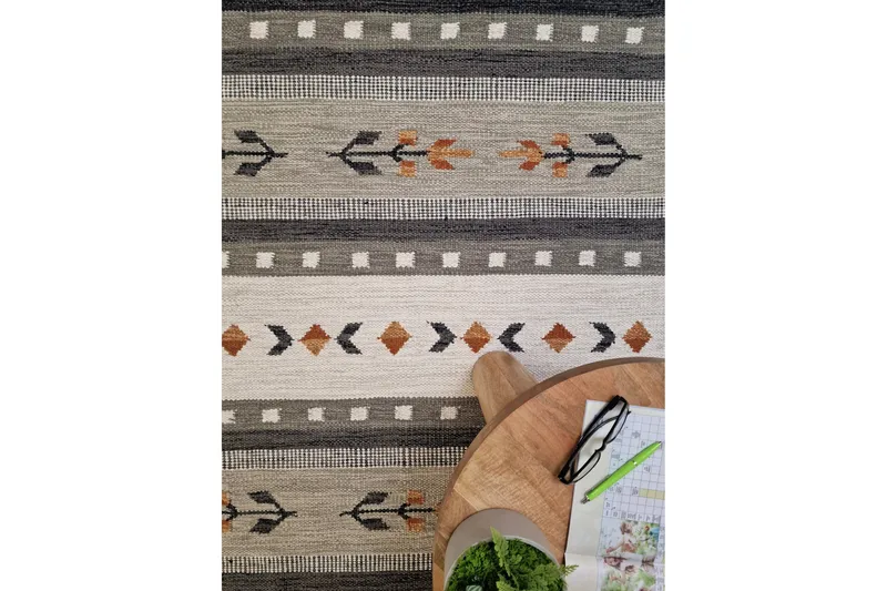 Fagersta Ullmatta 240x340 cm Rektangulär - Grå - Textil & mattor - Mattor - Modern matta - Ullmatta