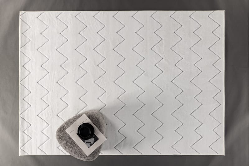 Fia Wiltonmatta 200x290 cm - Vit - Textil & mattor - Mattor - Modern matta - Wiltonmattor