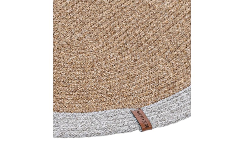 Fielo Bomullsmatta 50x80 cm Rektangulär - Grå/Brun - Textil & mattor - Mattor - Modern matta - Bomullsmatta