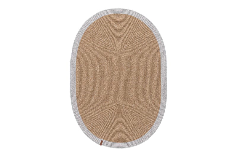 Fielo Bomullsmatta 80x120 cm Rektangulär - Grå/Brun - Textil & mattor - Mattor - Modern matta - Bomullsmatta