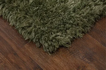 Floki Ryamatta 80x150 cm Rektangulär - Smaragdgrön - Textil & mattor - Mattor - Modern matta - Ryamatta & luggmatta