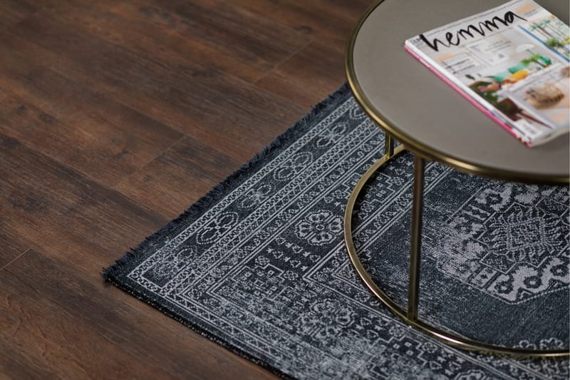 Adana Boccara Wiltonmatta 240x340 cm - Svart - Textil & mattor - Mattor - Modern matta - Friezematta
