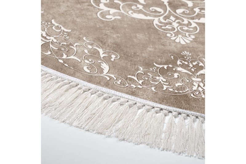 Alanur Home Matta 100x100 cm - Beige - Textil & mattor - Mattor - Modern matta - Friezematta