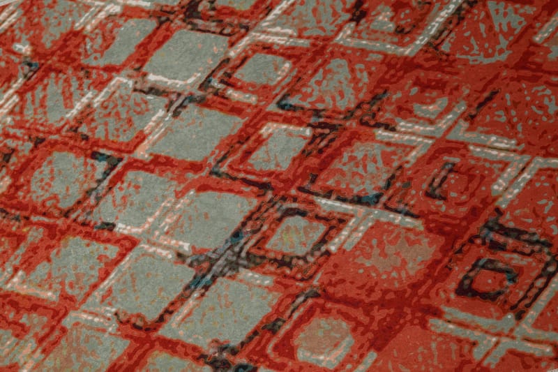 Alptekin Matta 100x150 cm - Flerfärgad - Textil & mattor - Mattor - Modern matta - Friezematta