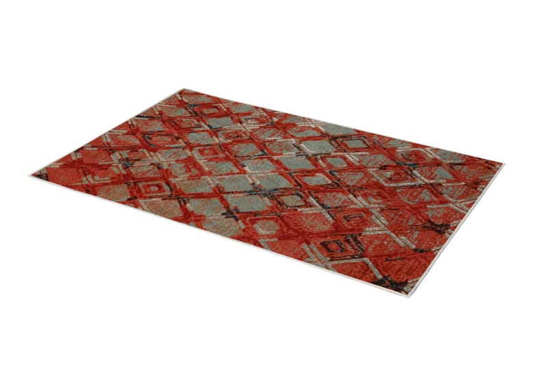 Alptekin Matta 100x150 cm - Flerfärgad - Textil & mattor - Mattor - Modern matta - Friezematta