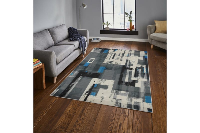 Annsonia Matta 120x180 cm - Flerfärgad - Textil & mattor - Mattor - Modern matta - Friezematta