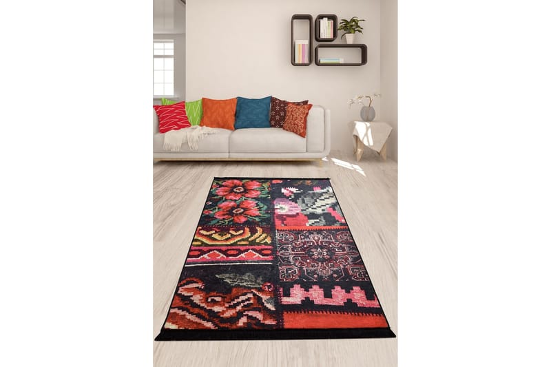Anouche Matta 120x180 cm - Flerfärgad/Sammet - Textil & mattor - Mattor - Modern matta - Friezematta