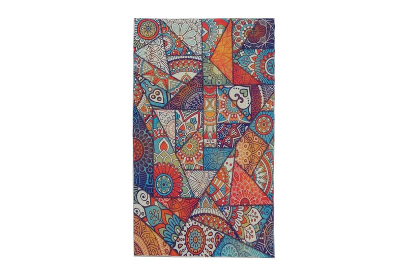 Aremana Matta 100x200 cm - Flerfärgad - Textil & mattor - Mattor - Modern matta - Friezematta
