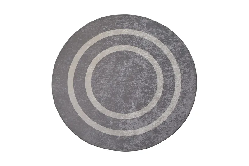 Argentu Matta Rund 100 cm, Silver/Sammet