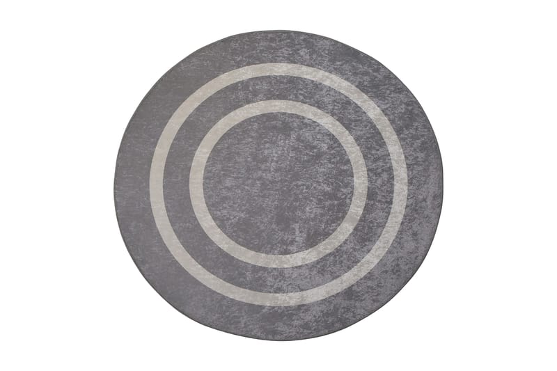 Argentu Matta Rund 140 cm - Silver/Sammet - Textil & mattor - Mattor - Modern matta - Friezematta