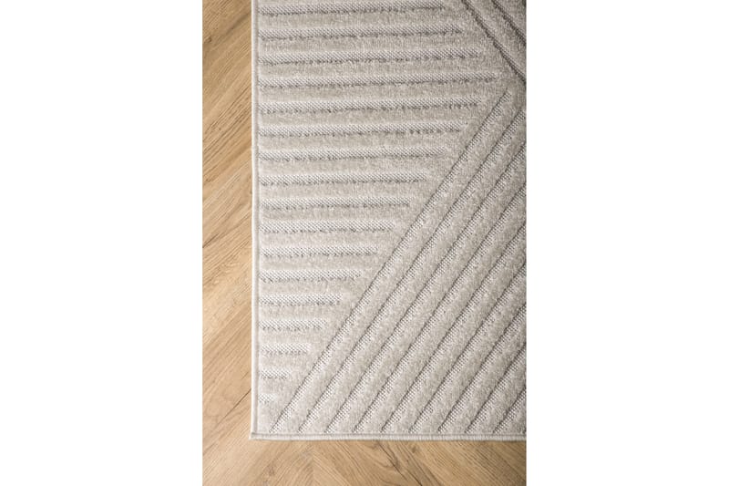 Aron Wiltonmatta 240x340 cm Rektangulär - Vit - Textil & mattor - Mattor - Modern matta - Friezematta