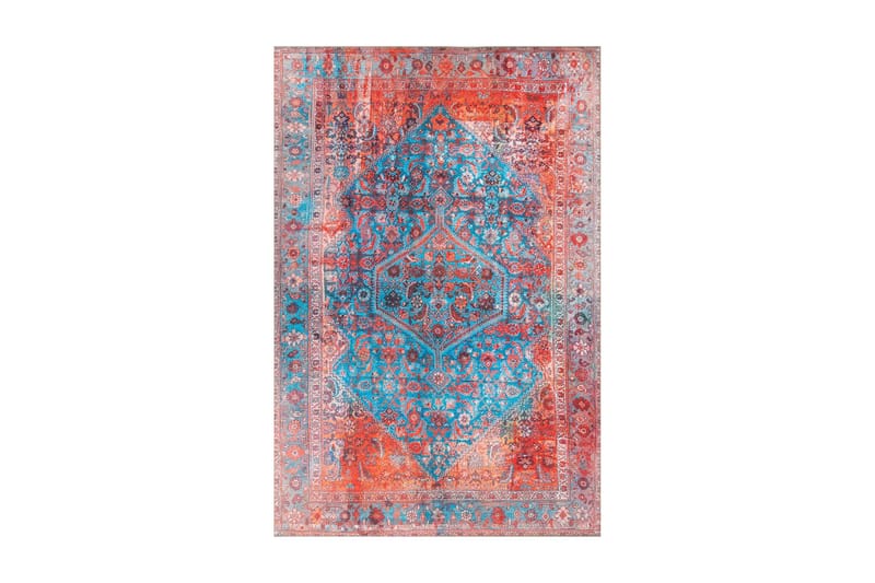 Artloop Matta 140x190 cm - Multifärgad - Wiltonmattor - Friezematta