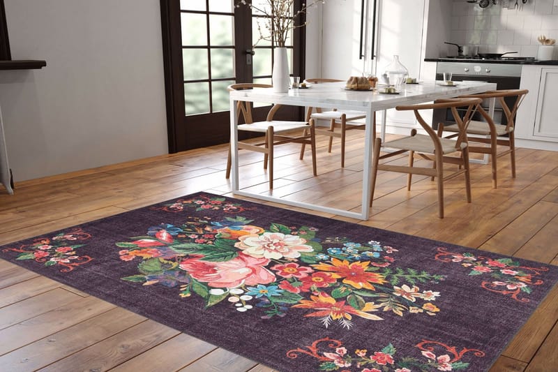 Artloop Matta 140x190 cm - Multifärgad - Textil & mattor - Mattor - Modern matta - Friezematta
