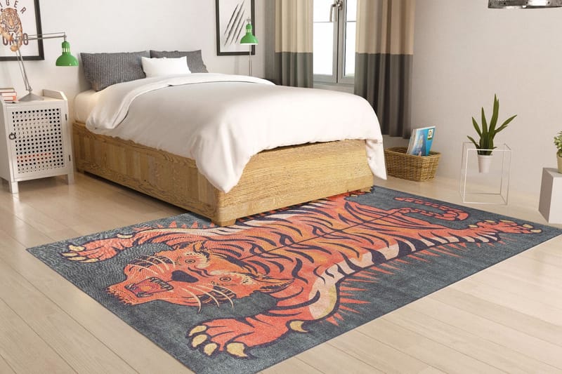 Artloop Matta 140x190 cm - Multifärgad - Textil & mattor - Mattor - Modern matta - Friezematta
