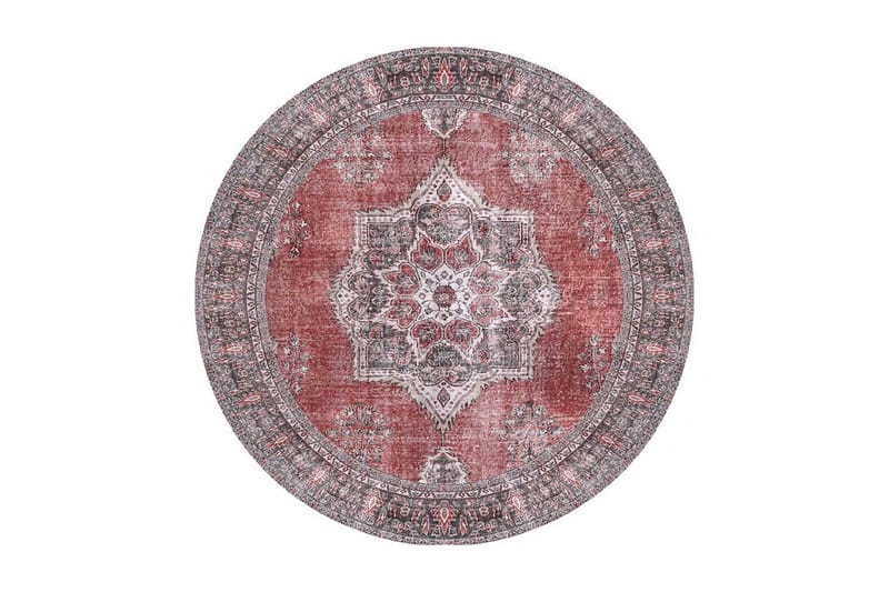 Artloop Matta 150 cm Rund, Multifärgad