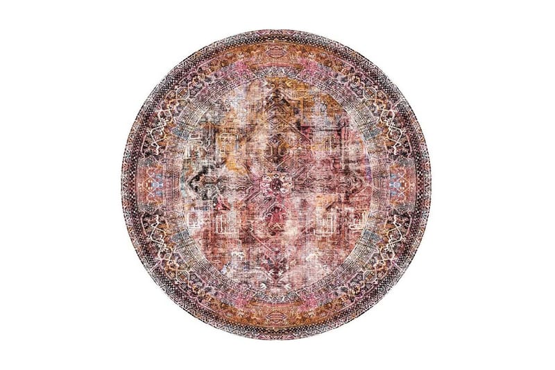 Artloop Matta 150 cm Rund - Multifärgad - Textil & mattor - Mattor - Modern matta - Friezematta