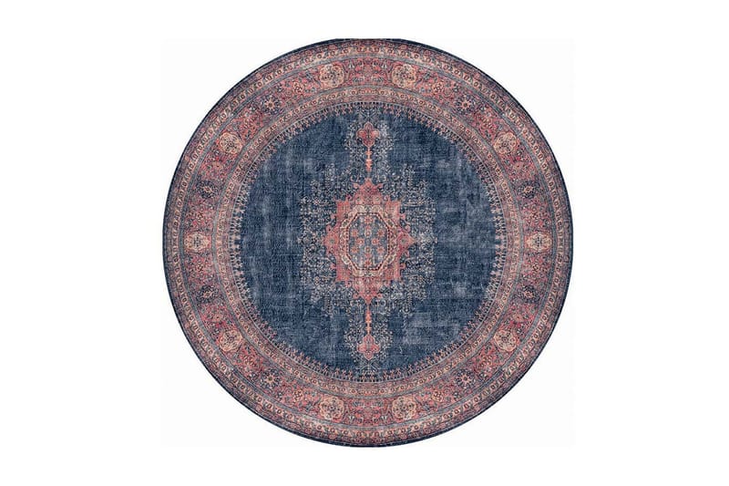 Artloop Matta 150 cm Rund, Multifärgad