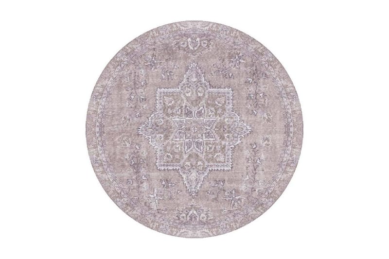 Artloop Matta 150 cm Rund, Multifärgad