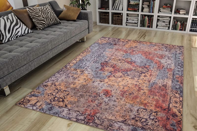 Artloop Matta 150x230 cm - Multifärgad - Textil & mattor - Mattor - Modern matta - Friezematta