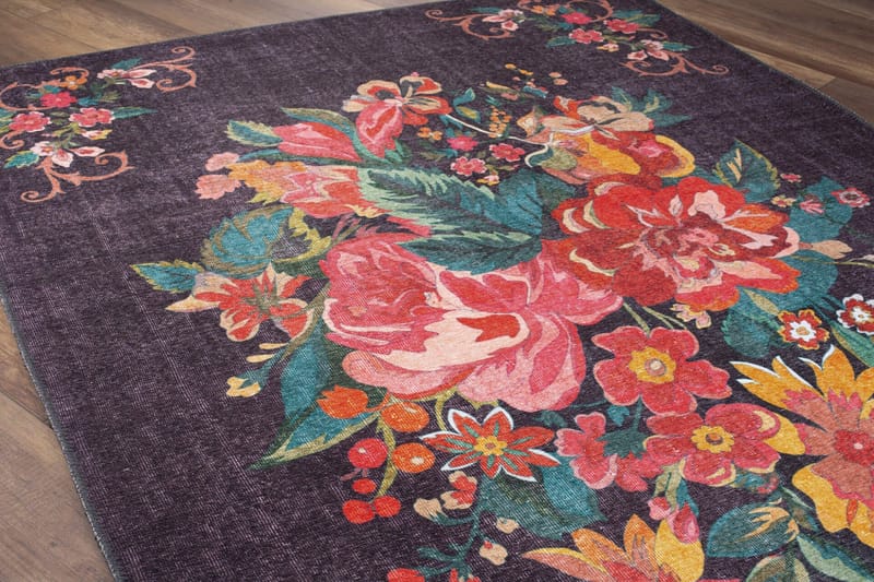 Artloop Matta 150x230 cm - Multifärgad - Textil & mattor - Mattor - Modern matta - Friezematta