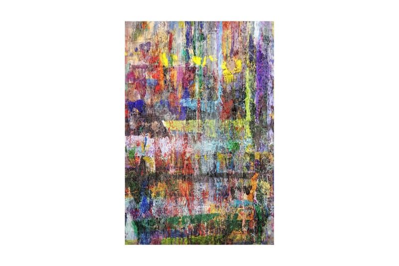 Bedriye Matta 100x150 cm - Flerfärgad - Textil & mattor - Mattor - Modern matta - Friezematta