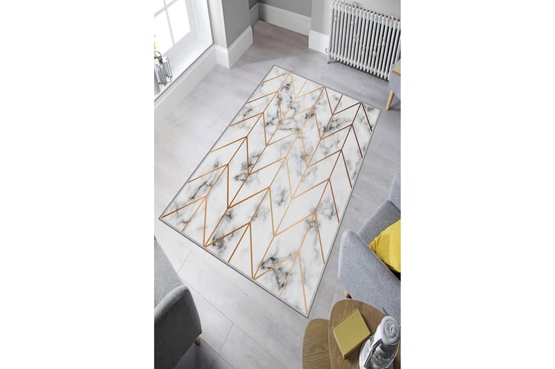 Bedriye Matta 100x150 cm - Flerfärgad - Textil & mattor - Mattor - Modern matta - Friezematta