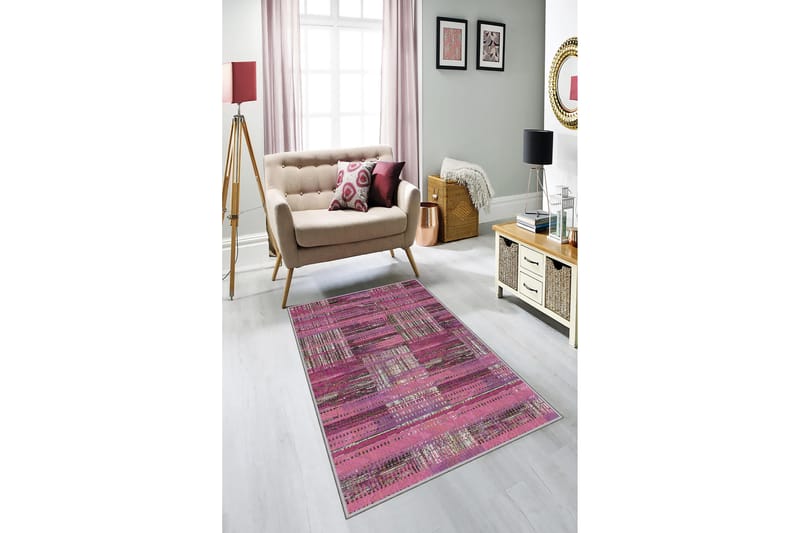 Bedriye Matta 100x200 cm - Flerfärgad - Textil & mattor - Mattor - Modern matta - Friezematta