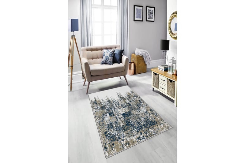 Bedriye Matta 120x180 cm - Flerfärgad - Textil & mattor - Mattor - Modern matta - Friezematta
