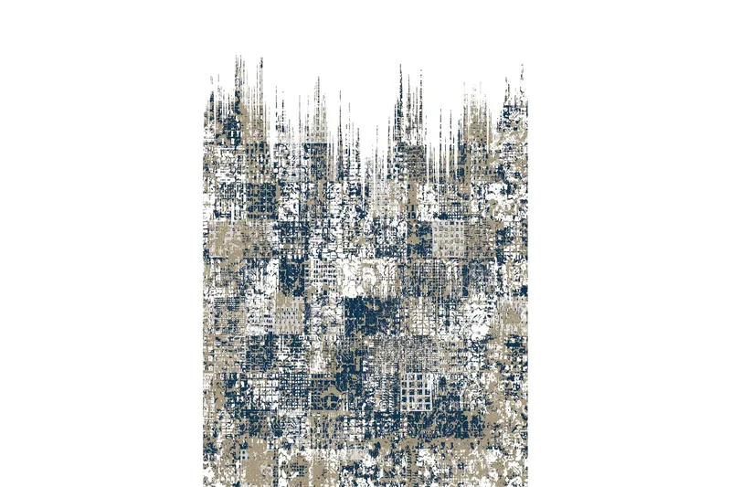 Bedriye Matta 120x180 cm - Flerfärgad - Textil & mattor - Mattor - Modern matta - Friezematta