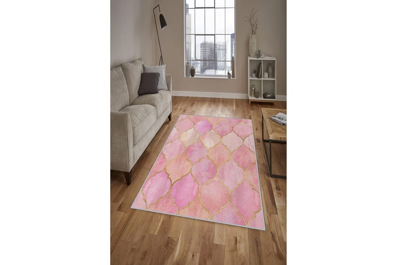 Bedriye Matta 140x220 cm - Flerfärgad - Textil & mattor - Mattor - Modern matta - Friezematta