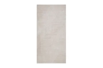 Bella Wiltonmatta 80x250 cm Rektangulär - Linne - Textil & mattor - Mattor - Modern matta - Friezematta