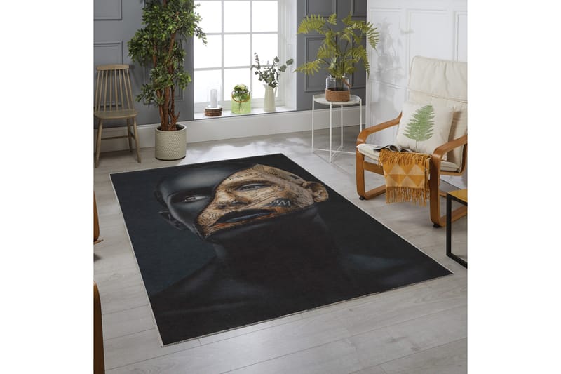 Brauley Matta 100x200 cm - Flerfärgad - Textil & mattor - Mattor - Modern matta - Friezematta