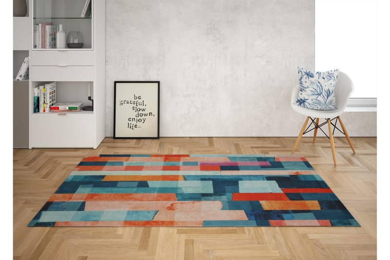 Brykman Matta 100x150 cm - Flerfärgad - Textil & mattor - Mattor - Modern matta - Friezematta