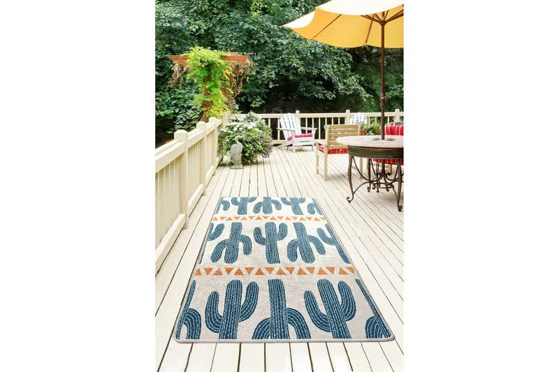 Candus Matta 120x180 cm, Flerfärgad/Sammet