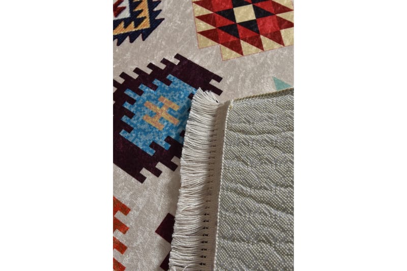 Cannenta Matta 140x190 cm - Flerfärgad/Sammet - Textil & mattor - Mattor - Modern matta - Friezematta