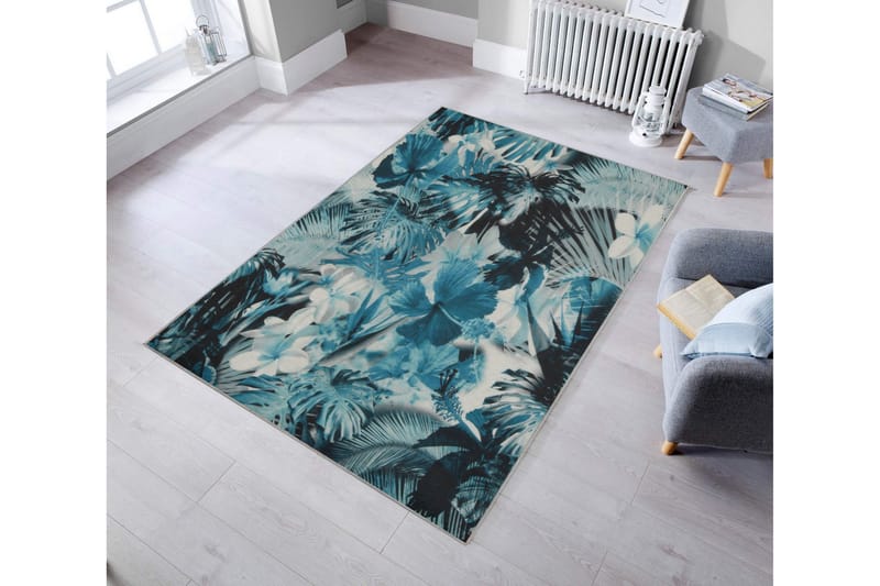 Celalettin Matta 100x200 cm - Flerfärgad - Textil & mattor - Mattor - Modern matta - Friezematta