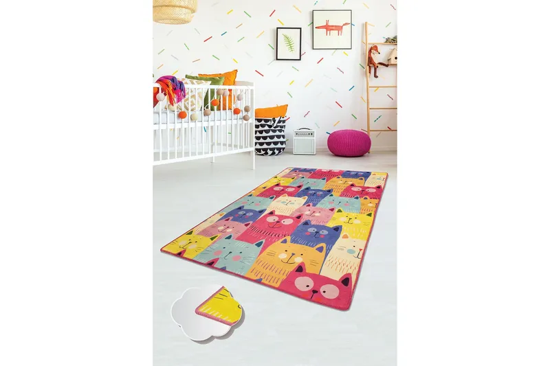 Chilai Matta 100x200 cm, Multifärgad