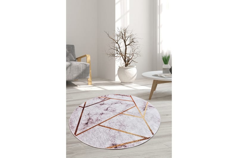 Chilai Matta 140 cm Rund, Multifärgad