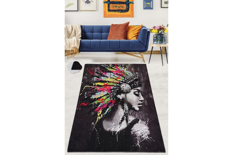 Chilai Matta 150x240 cm - Multifärgad - Textil & mattor - Mattor - Modern matta - Friezematta