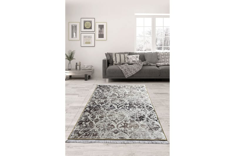 Clasurol Matta 120x180 cm - Flerfärgad/Sammet - Textil & mattor - Mattor - Modern matta - Friezematta