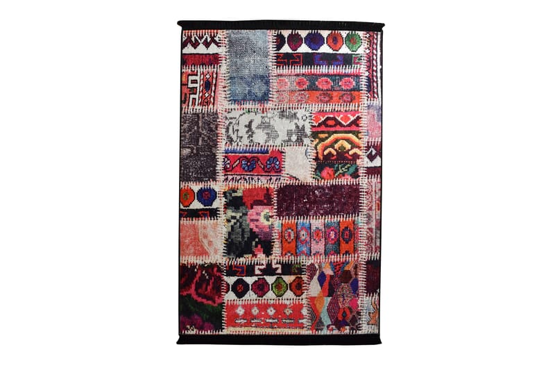 Colorido Matta 140x190 cm - Flerfärgad/Sammet - Textil & mattor - Mattor - Modern matta - Friezematta